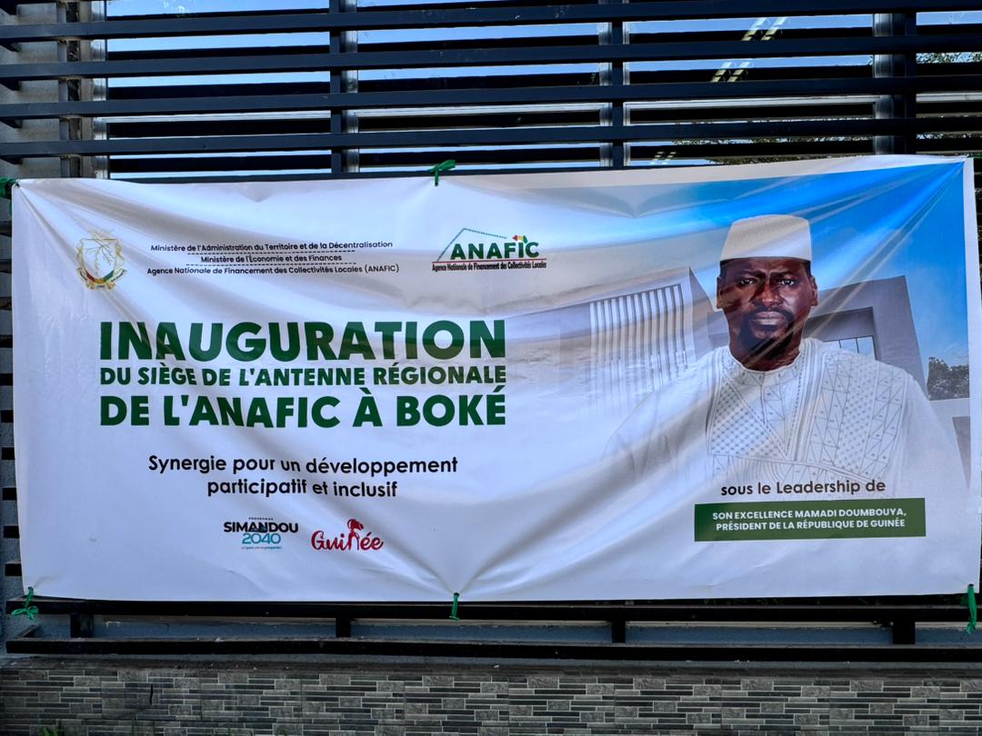 BOKÉ : Inauguration du siège de l’antenne régionale de l’ANAFIC